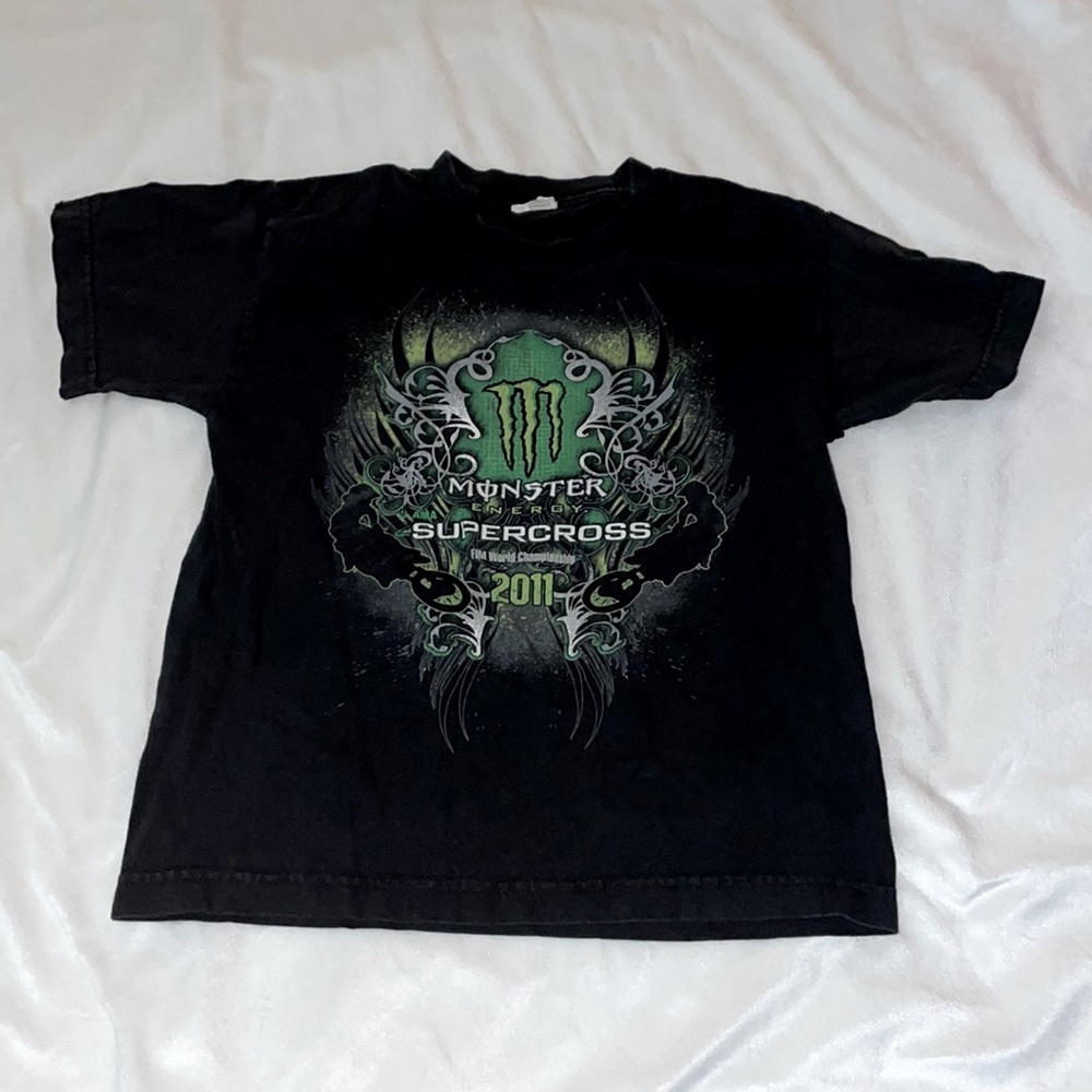 old motor cross t-shirt